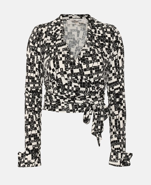 Diane von Furstenberg Wrap blouse