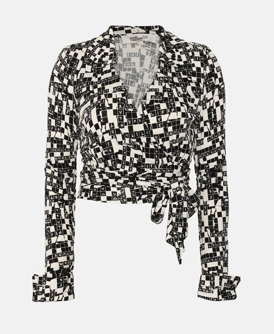 Diane von Furstenberg Wrap blouse