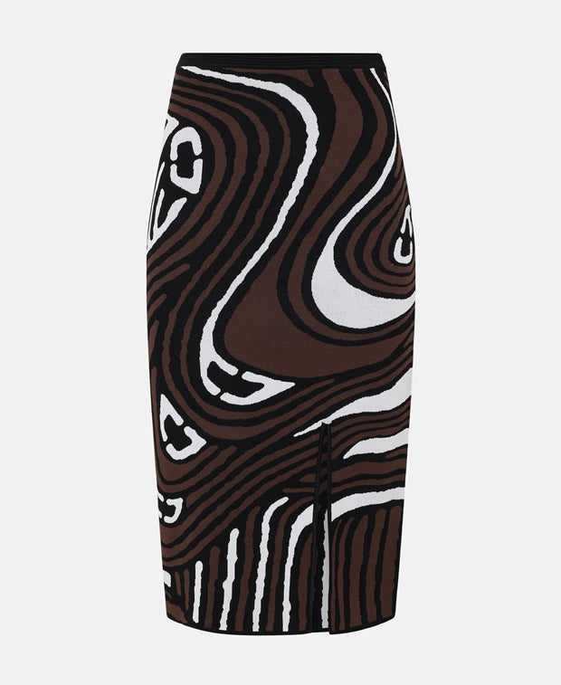 Diane von Furstenberg Knitted skirt Ecru