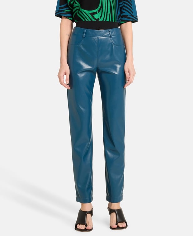 Diane von Furstenberg Leather-look trousers