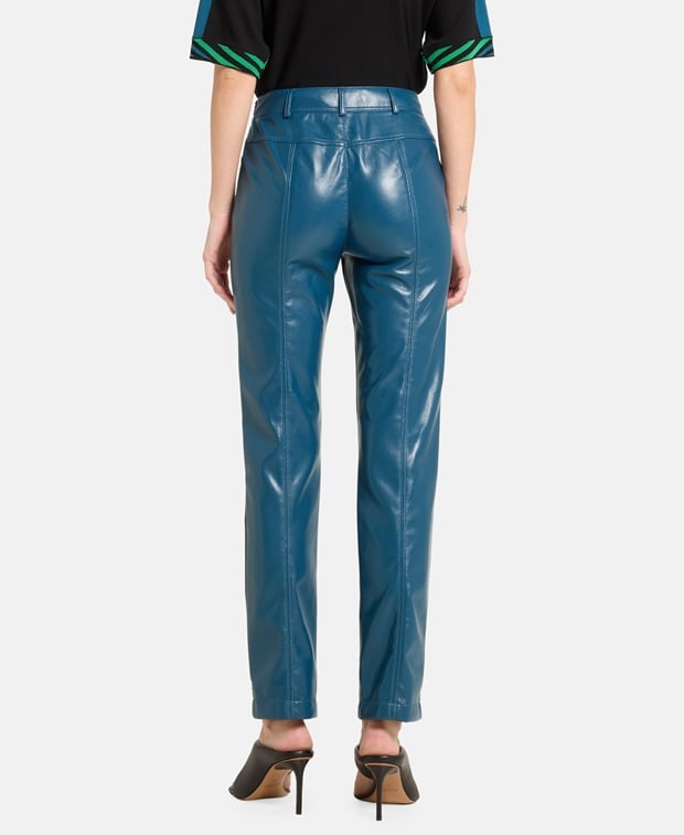 Diane von Furstenberg Leather-look trousers