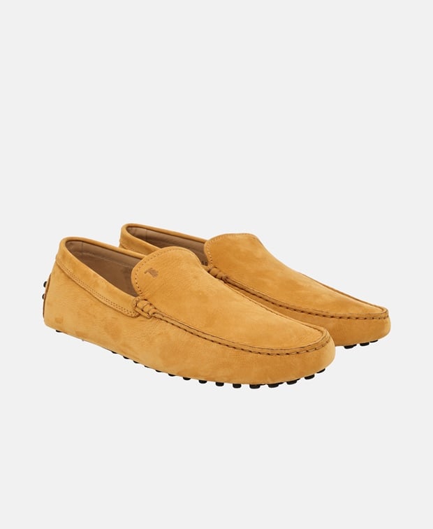 Tod's Gominno Moccasins Camel