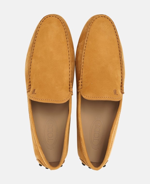 Tod's Gominno Moccasins Camel