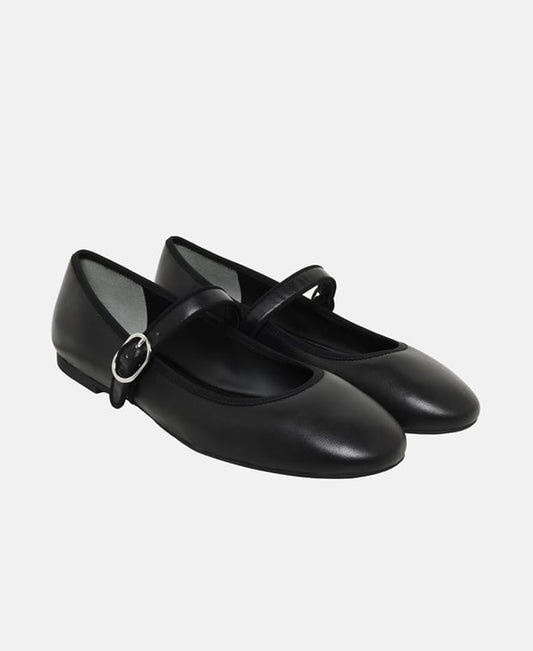 Stuart Weitzman Ballerina flat with straps Alice