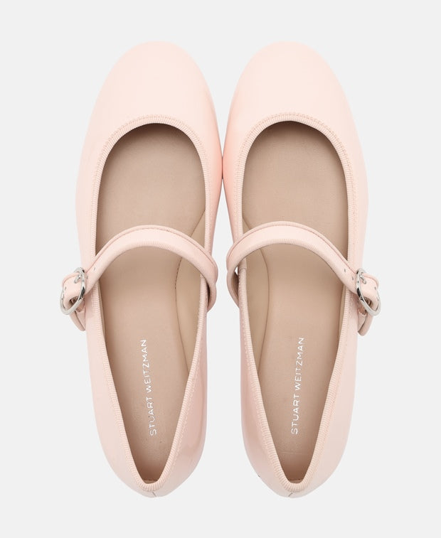 Stuart Weitzman Ballerina flat with straps Alice