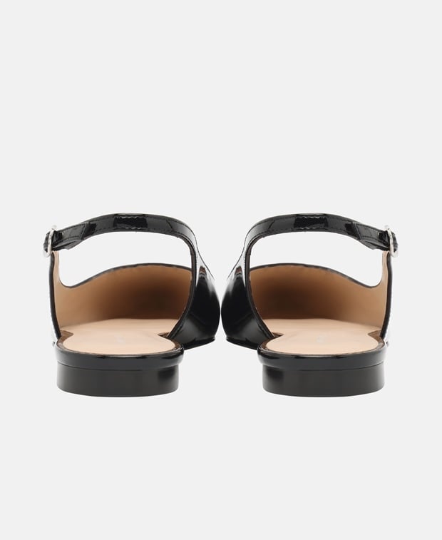 Stuart Weitzman Mara Slingback ballerina Black