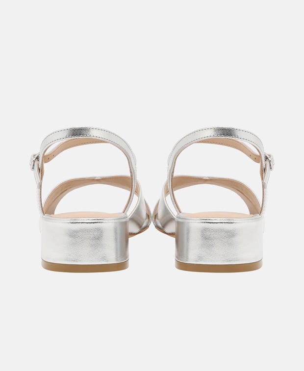 Stuart Weitzman Miami 35 Heeled sandals Silver