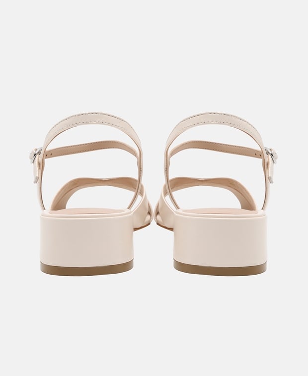 Stuart Weitzman Miami 35 Heeled sandals Ecru