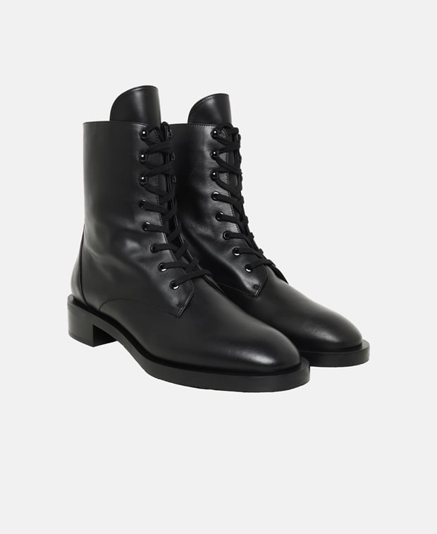 Stuart Weitzman Lace-up ankle boot Sondra Sleek Bootie