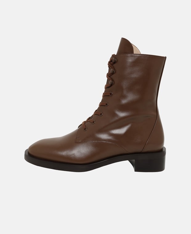 Stuart Weitzman Lace-up ankle boot Sondra Sleek Bootie