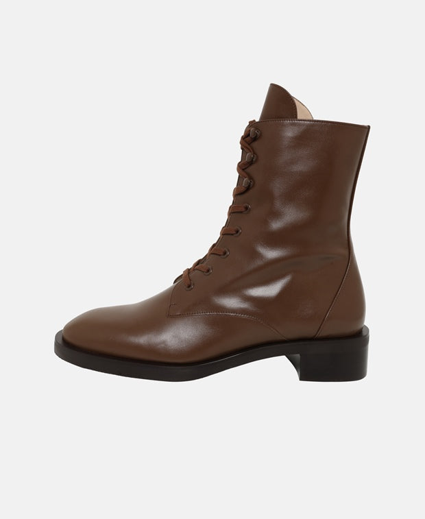 Stuart Weitzman Sondra Sleek Bootie Lace-up ankle boot
