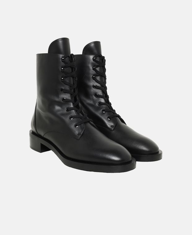 Stuart Weitzman Lace-up ankle boot Sondra Sleek Bootie