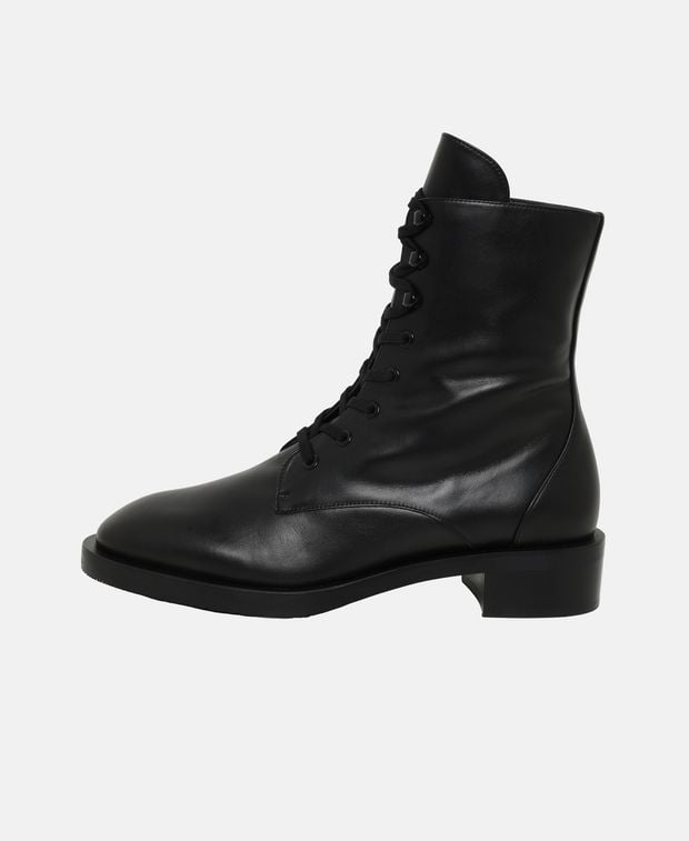 Stuart Weitzman Lace-up ankle boot Sondra Sleek Bootie