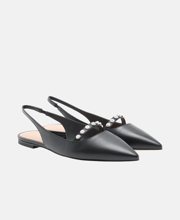 Stuart Weitzman Slingback ballerina Pearl