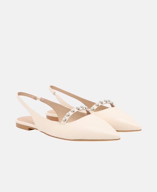 Stuart Weitzman Slingback ballerina Pearl