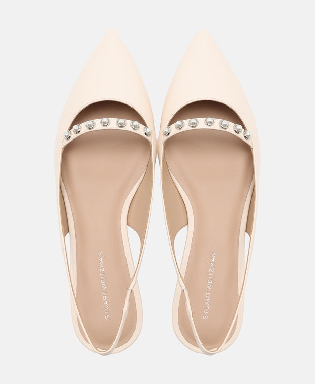 Stuart Weitzman Slingback ballerina Pearl