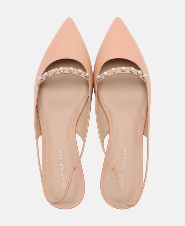 Stuart Weitzman Slingback ballerina Pearl