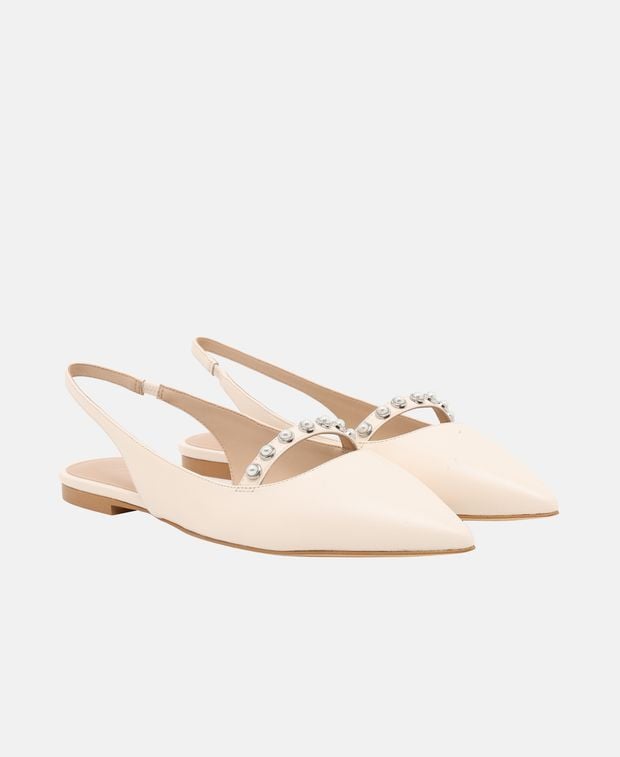 Stuart Weitzman Slingback ballerina Pearl
