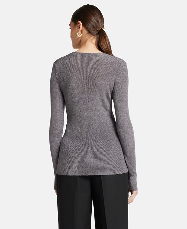 Toteme Long-sleeved jumper Silver
