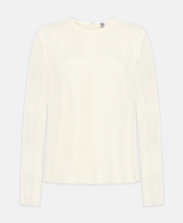 Toteme Lace blouse Off-white