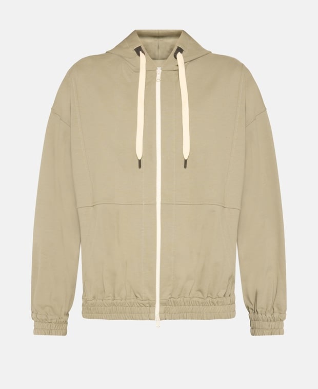 Brunello Cucinelli Sweatjacket Light Grey