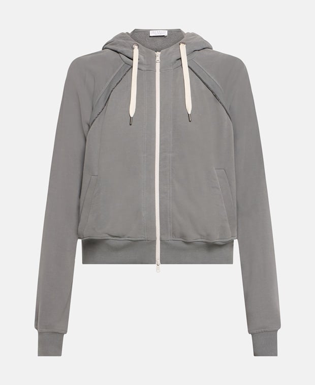 Brunello Cucinelli Sweatjacket Grey