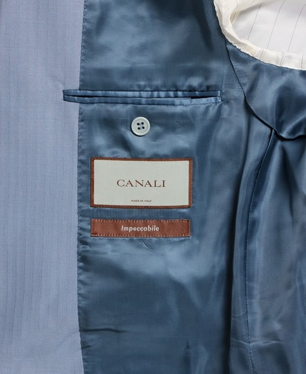 Canali Wool suit Light Blue