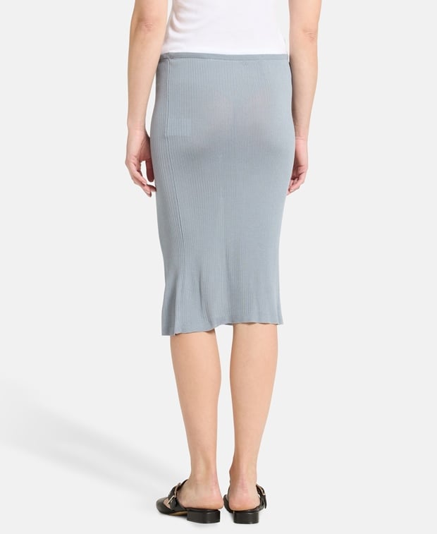 Tod's Silk skirt Light Blue