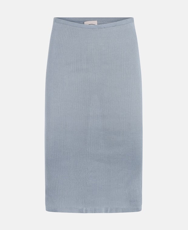 Tod's Silk skirt Light Blue