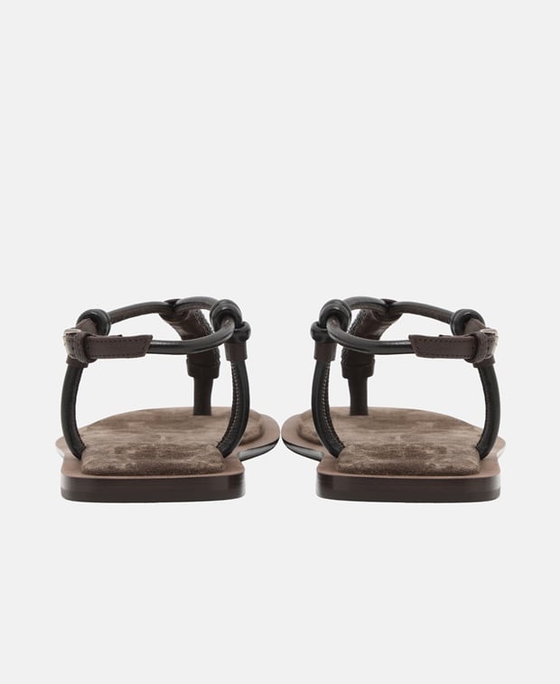 Brunello Cucinelli Ankle strap sandals Brown