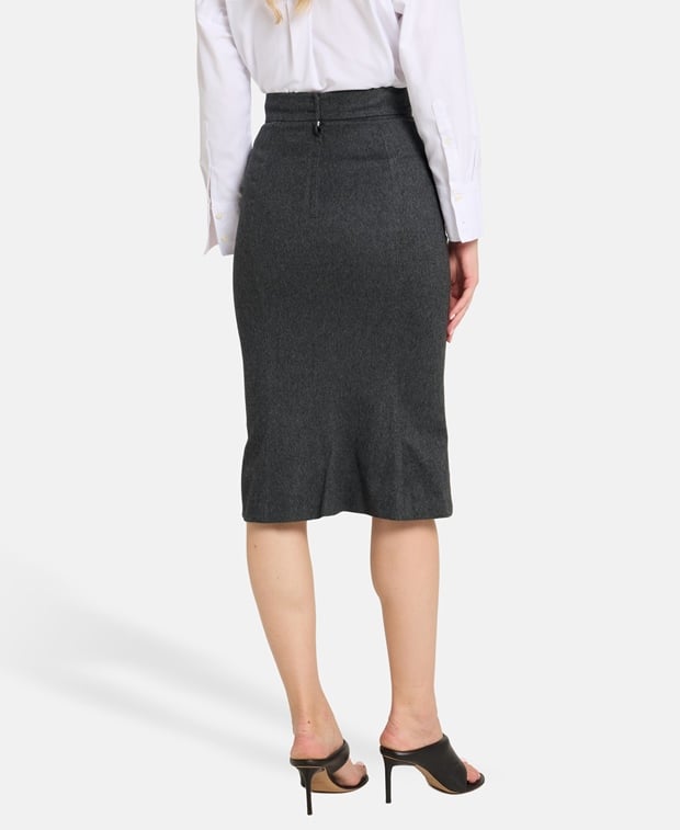 Dolce & Gabbana Knitted skirt Light Grey