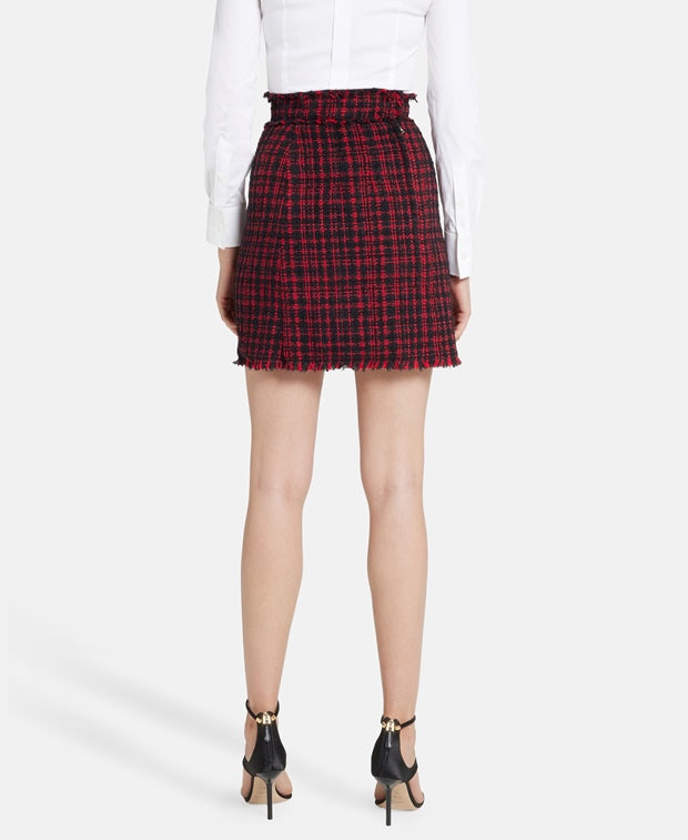Dolce & Gabbana Miniskirt Dark Red
