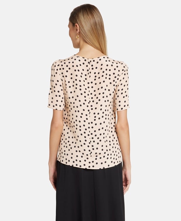 Dolce & Gabbana Silk top Beige