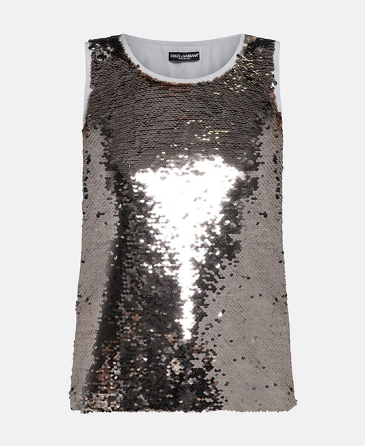 Dolce & Gabbana Sequinned top