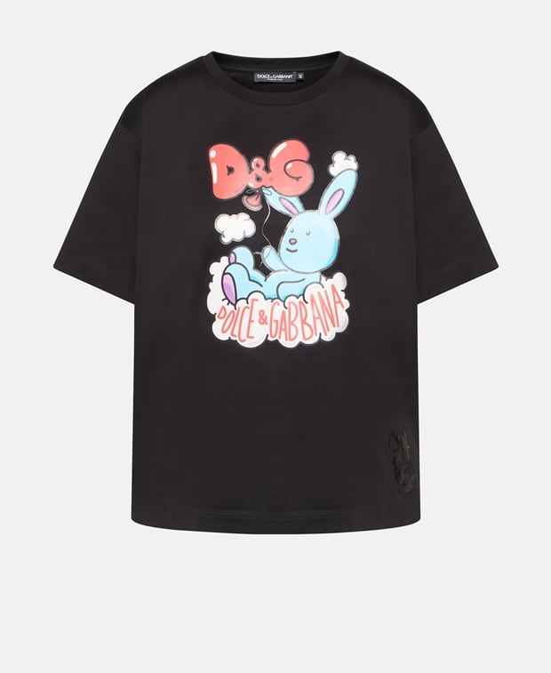 Dolce & Gabbana Crew neck t-shirt Black