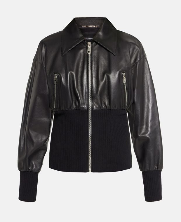 Dolce & Gabbana Leather blouson
