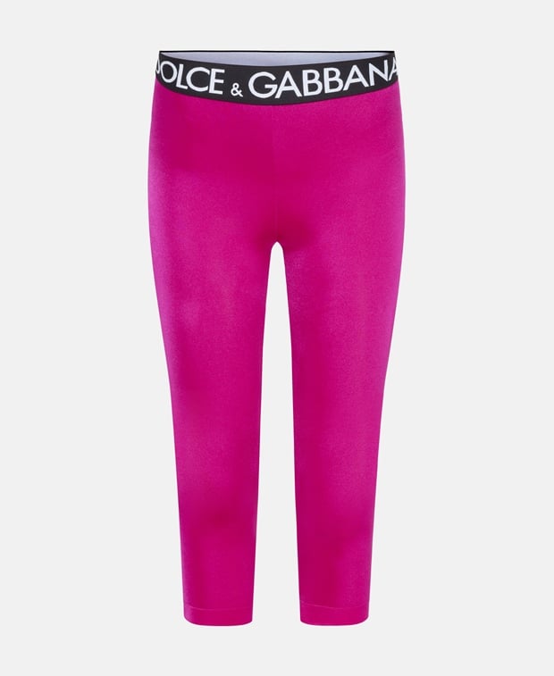 Dolce & Gabbana 3/4 leggings Magenta