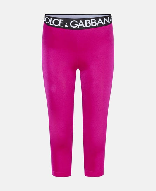 Dolce & Gabbana 3/4 leggings Magenta