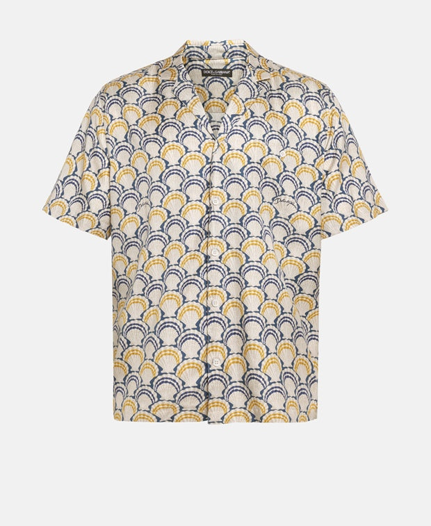 Dolce & Gabbana Short-sleeved shirt - relaxed fit White