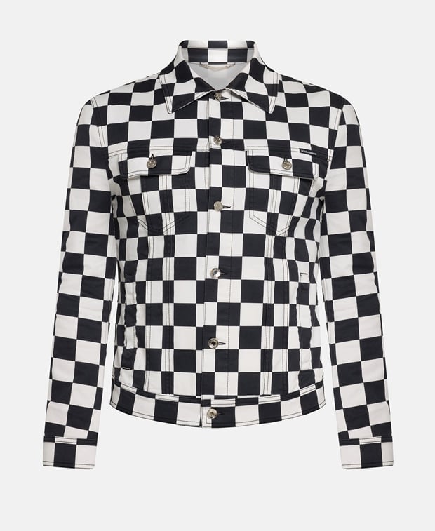 Jacket with all-over print