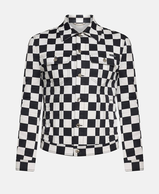 Jacket with all-over print