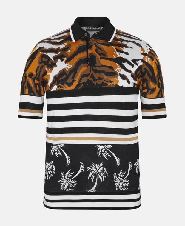 Dolce & Gabbana Silk polo shirt