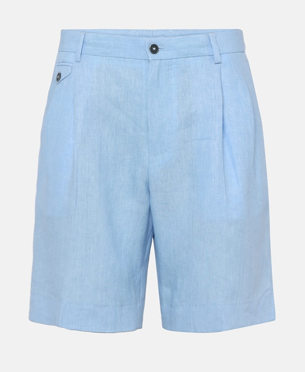 Dolce & Gabbana Linen shorts Light Blue
