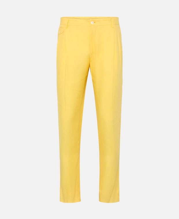 Dolce & Gabbana Linen trousers Natural