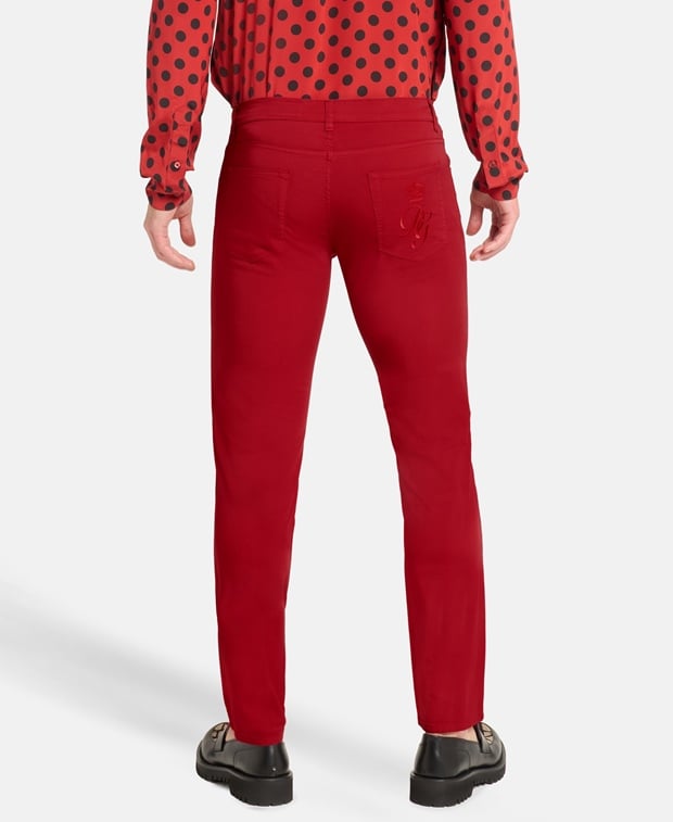 Dolce & Gabbana Casual trousers Bordeaux