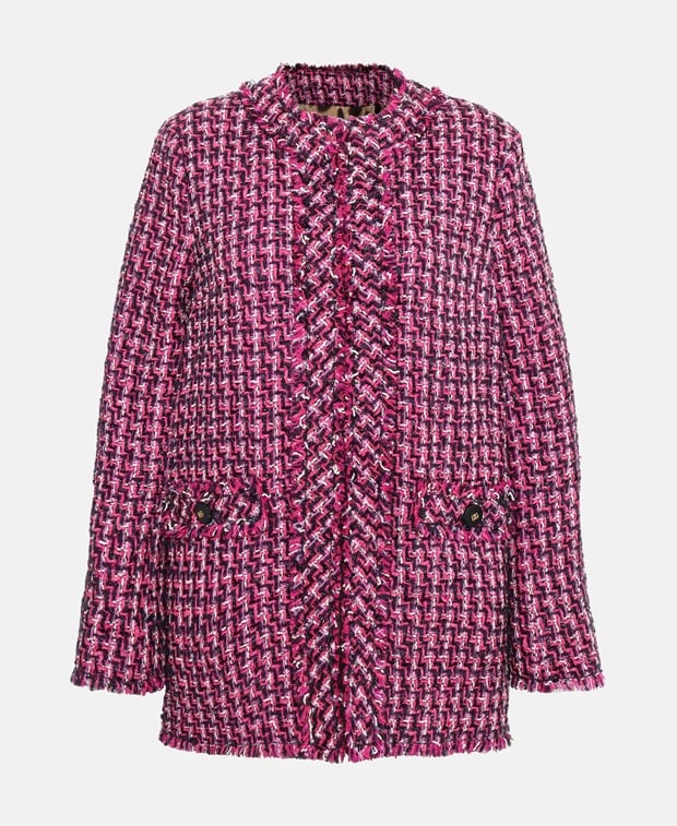 Dolce & Gabbana Transitional jacket Fuchsia
