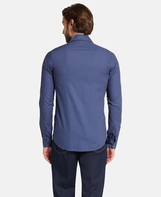 Dolce & Gabbana Long-sleeved shirt - casual fit Blue