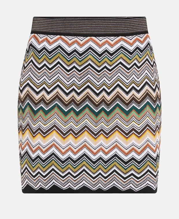 Missoni Knitted skirt Brown