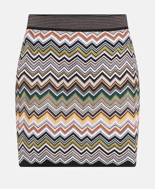 Missoni Knitted skirt Brown