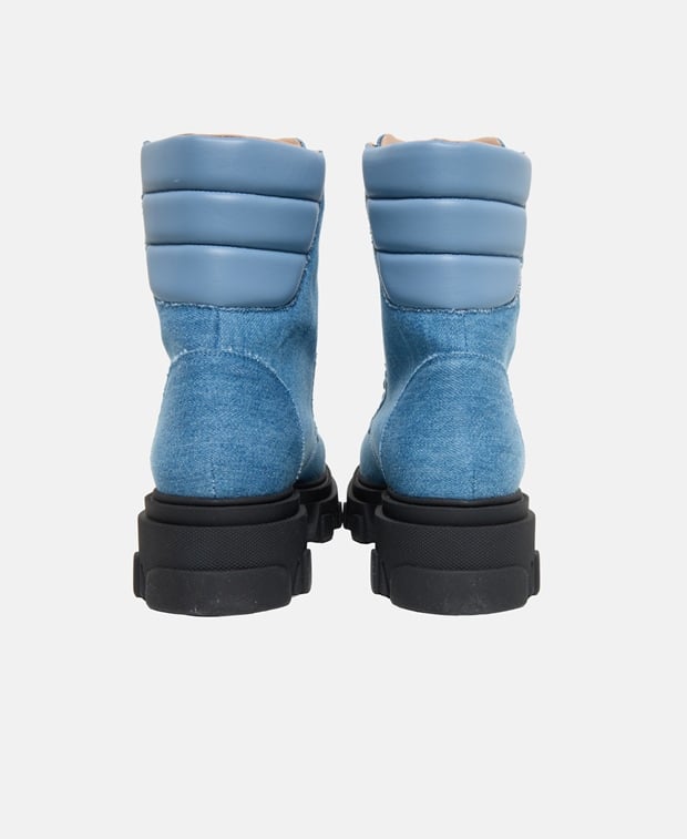 Gia Borghini Lace-up boots Blue
